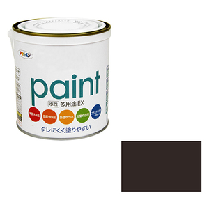 水性多用途EX アサヒペン 塗料 水性塗料 0.7Lーコゲチャ
