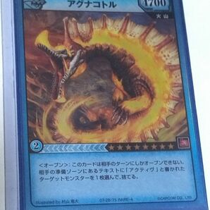 モンスターハンター　ハンティングカード　レア4アグナコトル