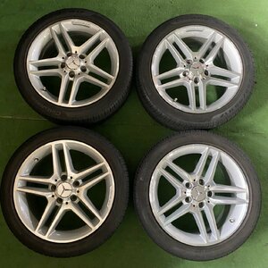 225/45R17 245/40R17 ホイールセット　四本　ベンツ　Cクラス　W204等　AMG 純正