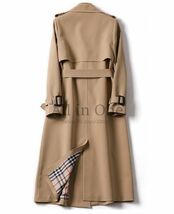 63-31-62 オシャレ レディース ロングコート【グリーン,2XL】大きいサイズ 女性 新品 アウター 冬 秋 人気 韓国 ダウン アウター .2_画像4