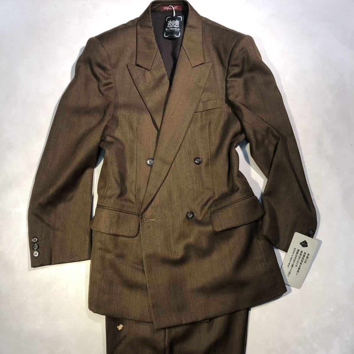 2023年最新】Yahoo!オークション -ダブルスーツ ブラウンの中古品