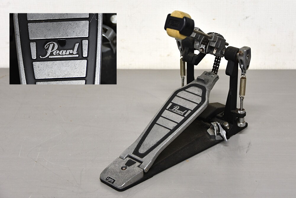 Pearl ツインペダル P-201TW ケース付き 特注製作 Pearl ツインペダル P-201TW ケース付き 打楽器