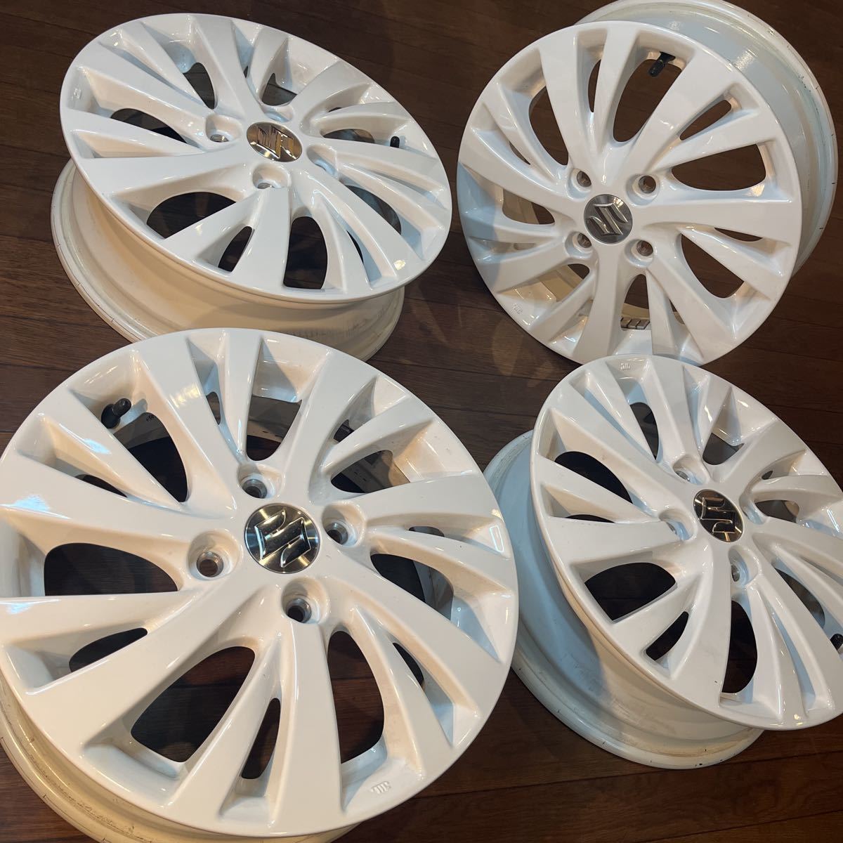 爆買い! スズキ MK53S スペーシアカスタム 純正ホイールタイヤ nascd