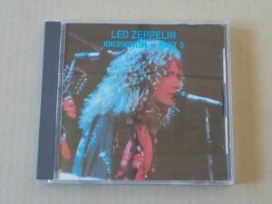 E5019　即決　CD　レッド・ツェッペリン LED ZEPPELIN『KNEBWORTH　PART3　LIVE 1979』　輸入盤