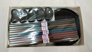 [B][5206]**[ chopsticks set ]POLA Pola .... present chopsticks put chopsticks . color . set boxed present condition goods **