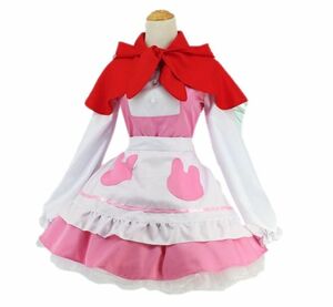 ◆新品◆小林さんちのメイドラゴン 風 カンナカムイ カンナ 赤ずきん コスチューム コスプレ衣装 3点セット♪サイズS～XXXL CC00220