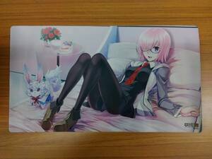 【中古プレイマット】天楼庵 Fate/Grand Order 「マシュ・キリエライト」illust:城爪草　コミックマーケット90 C90