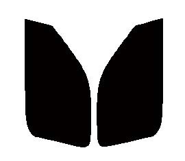 スパッタゴールド35　運転席・助手席　トヨタ　グランビア　H1#　４ドア　前期 