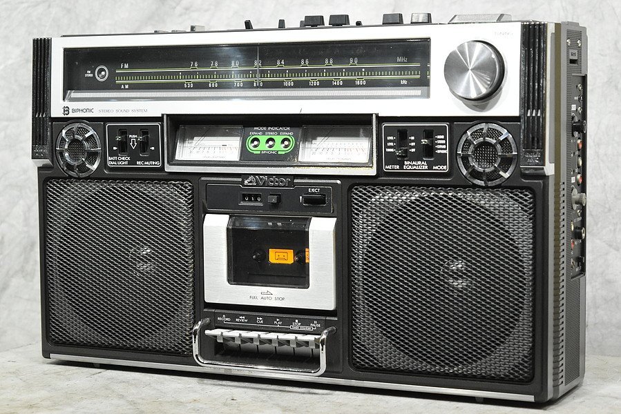 20000円格安 中古 買取 通販 ストア Victor ヒクターラジオAM/FM RC