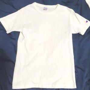 Champion Tシャツ2枚組 Made in USA 厚手生地 白 ホワイト