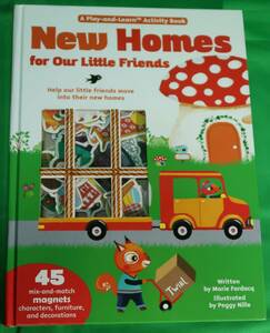 Twirl New Homes for Our Little Friends Play and Learn Activity Book Marie Fordaq Peggy Nille Magnetology 51995