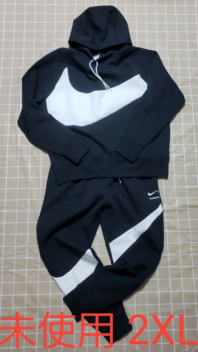 ナイキ NSW スウッシュ テック フリース パーカーセットアップ L ...
