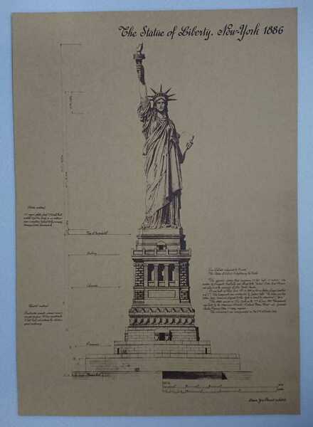 ニューヨーク 自由の女神像 ポスター