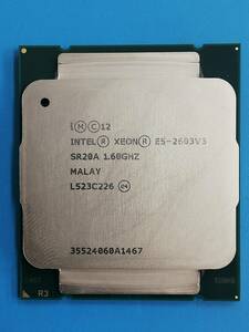 Intel Xeon E5 2603V3 動作未確認※動作品から抜き取り 14630151011
