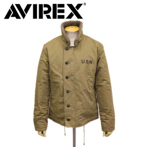 AVIREX (アヴィレックス) 6182174 N-1 PLANE プレーン デッキジャケット 783-9952001 53KHAKI-L
