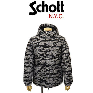 Schott (ショット) 2253002 CLASSIC HOODED DOWN JKT クラシック フード ダウンジャケット 363OTHER M