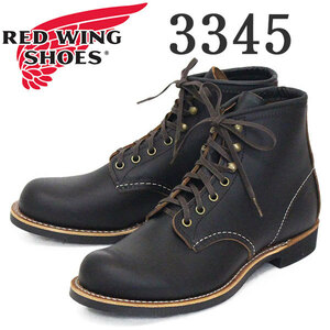 REDWING ( Red Wing ) 3345 Blacksmith черный Smith черный Prairie US10.5D- примерно 28.5cm