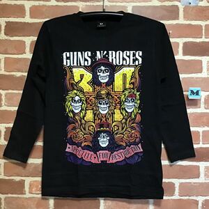 ガンズアンドローゼズ ロングTシャツ　Mサイズ　長袖　ロンT ガンズ・アンド・ローゼズ（Guns N' Roses/略称GN'R）