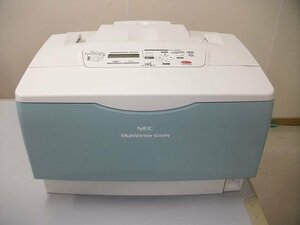 * Junk / used laser printer / NEC MultiWriter 8250N / automatic both sides printing correspondence / toner none *