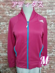 adidas Adidas lady's jersey jacket pink M