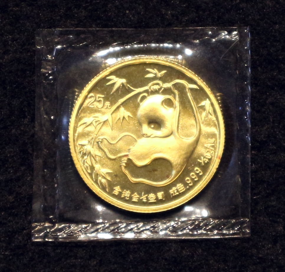 ヤフオク! -「パンダ金貨 25」の落札相場・落札価格