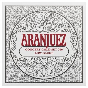 ★ARANJUEZ Concert Gold 700 クラシックギター弦 2セット★新品/メール便