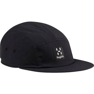 Haglofs ハグロフス Five Panel Cap ファイブ パネル キャップ True Black M/L