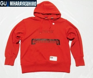 ★Новые функции! GU×MIHARAYASUHIRO Стильный и выдающийся внешний вид ☆ Big Sweat Pull Толстовка с длинным рукавом MY Orange &lt;M&gt; Mihara Yasuhiro Spring All-Purpose Item