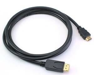 DisplayPort to HDMI 変換ケーブル 1.8m DP-HDMI オス－オス 1080P
