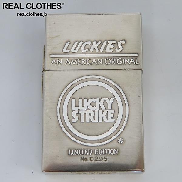 紫③ ZIPPO ジッポ ラッキーストライク ファーストレプリカ 1933