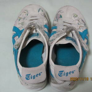 中古 ONITSUKA TIGER オニツカタイガー リバティ LIBERTY FABRICS 限定モデル 20cm スニーカー メキシコ 子供用 女の子 MEXICO 66 PSの画像7