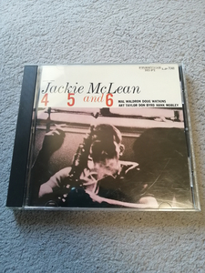 中古CD/JACKIE McLEAN /4,5AND6