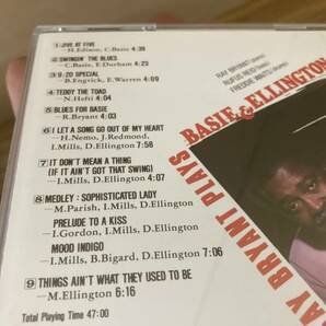 CD RAY BRYANT レイ・ブライアント PLAYS BASIE & ELLINGTON/CD4の画像6