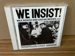 CD WE INSIST! / MAX ROACH'S FREEDOM NOW SUITE マックス・ローチ　/CD4