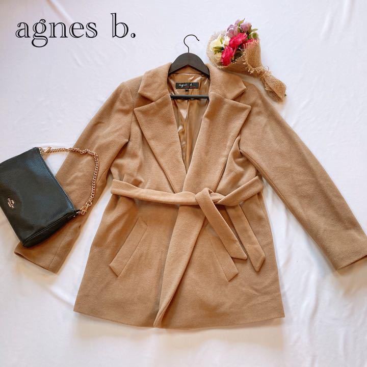 agnes b (アニエスベー)アンゴラ混コート - library.iainponorogo.ac.id