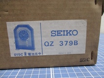 SEIKOセイコー置時計　QZ379B 高さ28㎝　検　住まい　インテリア　小物　置時計　アナログ_画像8