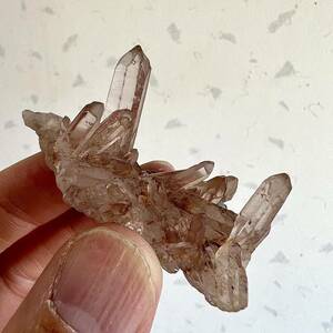  high quality Sera te Cubra ru production pink quartz cluster 17 Brazil 