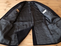 イタリア製 FORUNATO UOMO ドゥカヴィスコンティ コーデュロイ 黒 ３釦 テーラード ジャケット ブレザー サイズ M_画像6