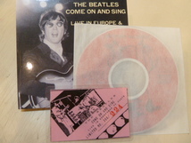 コレクターズ★THE BEATLES)★COME ON AND SING」★LIVE IN EUROPE &★チケット・レプリカ？付_画像2