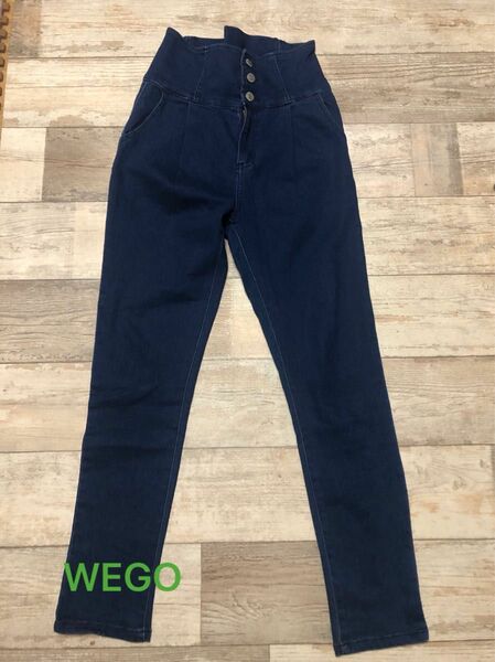 デニムパンツ　WEGO インディゴ