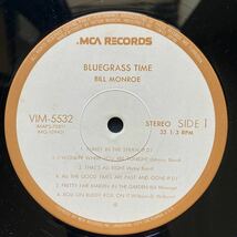 LP BILL MONROE / BLUEGRASS TIME_画像9