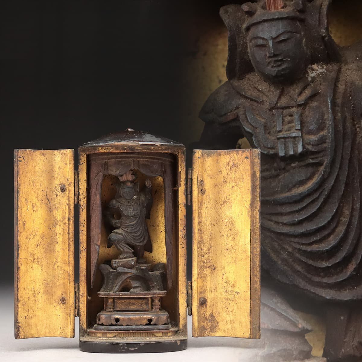 ヤフオク! -「兜」(彫刻、オブジェ) (美術品)の落札相場・落札価格