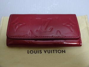 良品 ルイヴィトン LOUIS VUITTON ヴェルニ キーケース