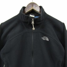 サイズ WOMENS M THE NORTH FACE ノースフェイス WINDWALL フルジップ フリース セーター ジャケット ブラック 古着 ビンテージ 2N2555_画像6