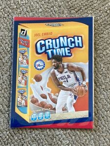 PANINI NBA donruss 2020-21 Joel embiid CRUNCH TIME