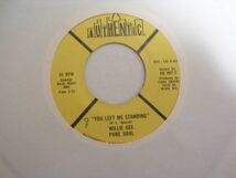 ●SOUL FUNK45●WILLIE GEE PURE SOUL / IF YOU WANNA LEAVE ME_画像2