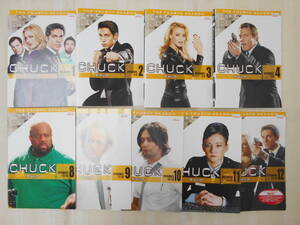 78-01218 CHUCK チャック THE FOURTH SEASON 1～12巻セット(5.6.7巻抜け) ケースなし DVD 送料無料 レンタル専用 中古品 ゆうメール発送