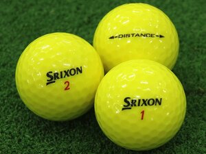 ABランク スリクソン SRIXON DISTANCE パッションイエロー 2018年モデル 30個 球手箱 ロストボール