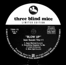 248165 鈴木勲: SUZUKI ISAO TRIO / QUARTET / Blow Up(LP)_画像3