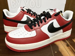 22年製 NIKE W AIR FORCE 1 BY YOU ANNIVERSARY ナイキ エアフォース AF1【DO7417-991】CHICAGO シカゴ スムース レザー LEATHER US9.5